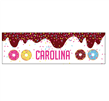Banner de papel Donuts Pers.